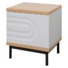 Home and Kitchen Embossed Night Stand Grey â€” Builders Store SA