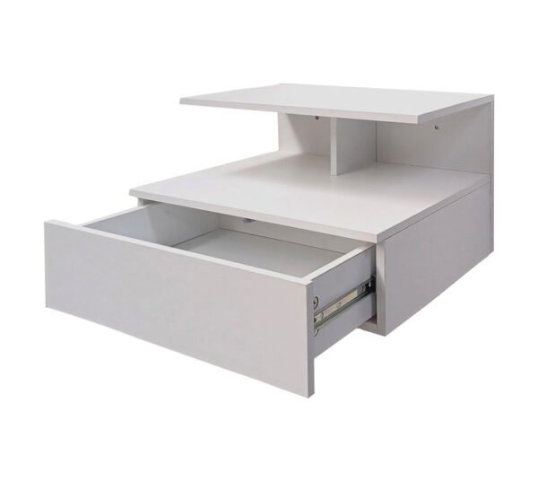 Home and Kitchen Floating Bedside Pedestal White WallMounted Home and Kitchen Floating Bedside Pedestal White WallMounted — Builders Store SA