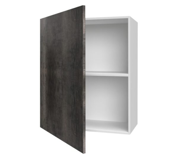 Home and Kitchen Wrapped Top Cabinet Unit Monument Oak 600 x â€” Builders Store SA