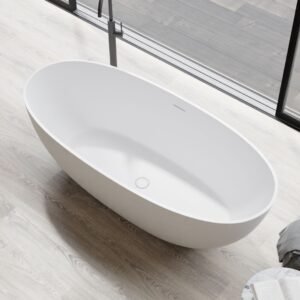 Hot Sale Designers Love Oval PMMA Solid Surface Modern Soaking Bathtub Hot Sale Designers Love Oval PMMA Solid Surface Modern Soaking Bathtub