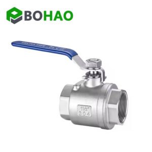 Hot Sales Stainless Steel 2PCS Ball Valve for Oil Gas Water