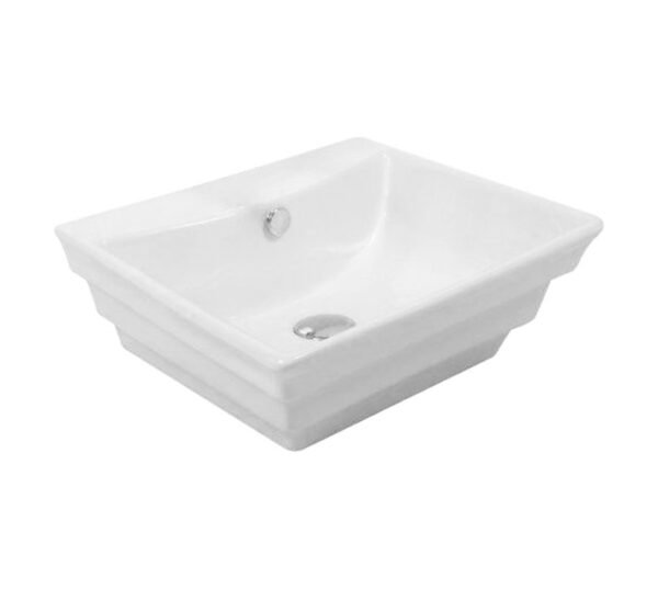 Icon Basin Sandy Counter Top White Icon Basin Sandy Counter Top White — Builders Store SA