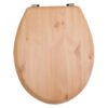 Icon Toilet Seat with CP Hinge Pine â€” Builders Store SA