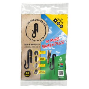INCREDAPEG PLASTIC PEGS 48PK â€” Builders Store SA