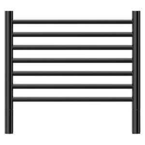 Jeeves Classic H Heated Towel Rail Black with Right Power Co â€” Builders Store SA