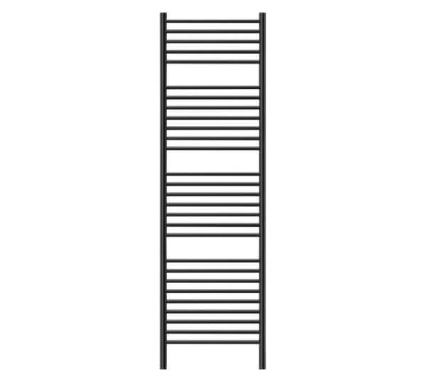 Jeeves Classic N28 Heated Towel Rail Black with Right Power Jeeves Classic N28 Heated Towel Rail Black with Right Power — Builders Store SA