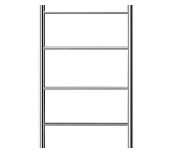 Jeeves Spartan I Heated Towel Rail Polished with Left Power â€” Builders Store SA
