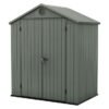 Keter Darwin Shed 6 x 4 Olive Green 1900 x 1220 x 2210 mm Keter Darwin Shed 6 x 4 Olive Green 1900 x 1220 x 2210 mm — Builders Store SA