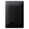 Legrand Ysalis Dimmer Press and 1 Lever 1 Way Switch Black 1 â€” Builders Store SA