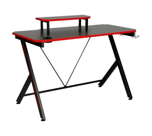 Linx Kratos Gaming Desk BlackRed Linx Kratos Gaming Desk BlackRed — Builders Store SA