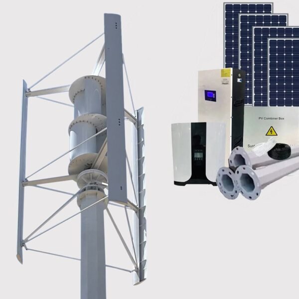 Low Noise 10kw Vertical Wind Turbine Residential Wind Mill for Roof Low Noise 10kw Vertical Wind Turbine Residential Wind Mill for Roof