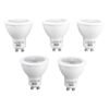 Luceco 5 x GU10 LED Globe Warm White 5w Luceco 5 x GU10 LED Globe Warm White 5w — Builders Store SA