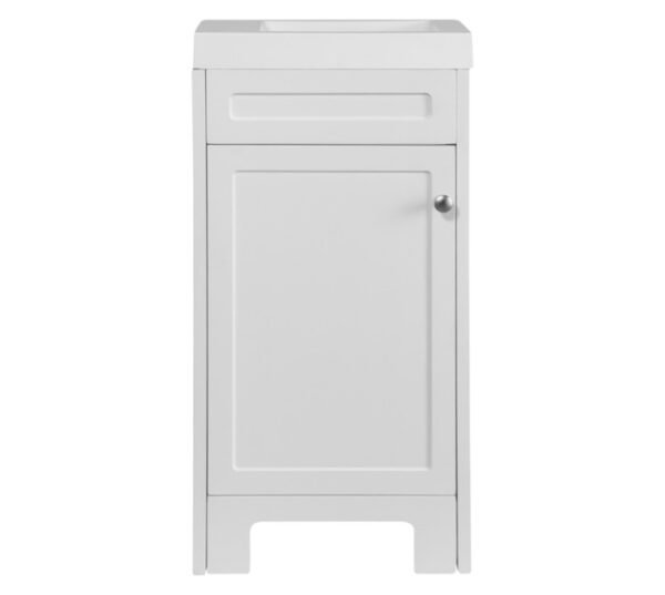 Lusso Contemporary Guest Vanity Cabinet White 450 x 250 x 86 â€” Builders Store SA