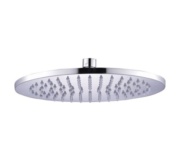 Lusso Lucca Round Showerhead Chrome 200 mm â€” Builders Store SA