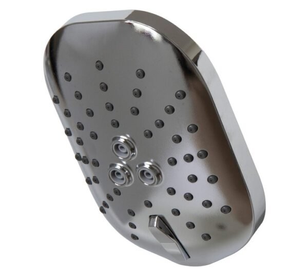 Lusso Modern 2 Setting Rectangular Showerhead 145 x 100 x 75 â€” Builders Store SA