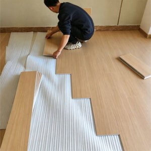 Luxury Spc Vinyl Flooring for Commercial Use and Home Bedrooms Piso Spc
