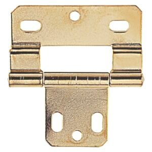 Mackie Easyfit Hinge Brass Plated 55 mm â€” Builders Store SA