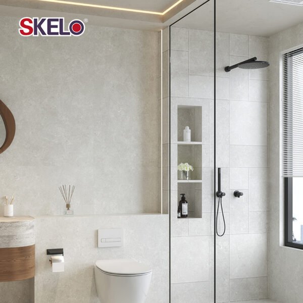 Modern Home & Best Price 600X1200mm Limestone Skelo Matte Glazed Ceramic Marble Porcelain Floor & Wall Tile for Bathroom