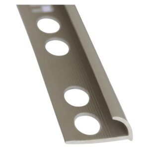 MTrim PVC Round Edge Trim Buff 2500 x 125 mm â€” Builders Store SA