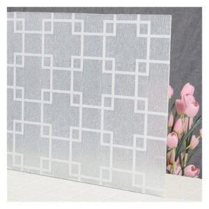 New Era Square Print Frosted Glass Film 2000 x 800 mm New Era Square Print Frosted Glass Film 2000 x 800 mm — Builders Store SA