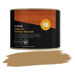 Nova 16 IndoorOutdoor Sealer Varnish Clear 1 L â€” Builders Store SA