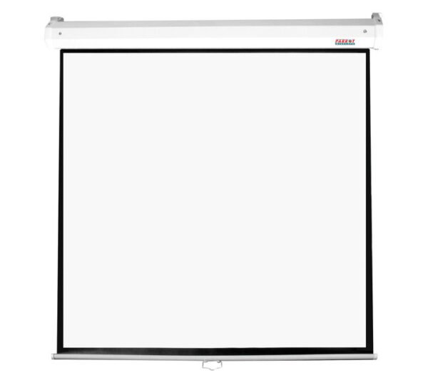 Parrot Products 21 m Manual Pulldown Projection Screen Large â€” Builders Store SA