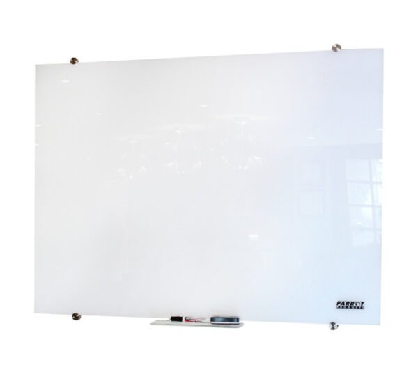 Parrot Products BD1761 Magnetic Glass Whiteboard 1500 x 1200 â€” Builders Store SA