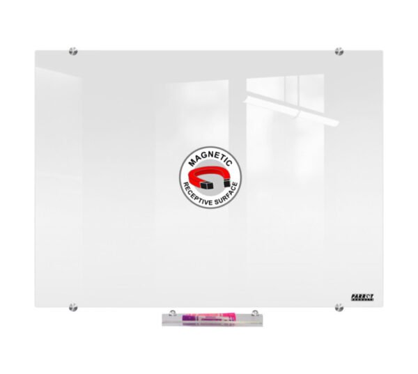 Parrot Products Magnetic Glass Whiteboard 2400 x 1200 mm Pre â€” Builders Store SA