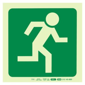 Parrot Products Photoluminescent E29 Running Man Facing Righ â€” Builders Store SA