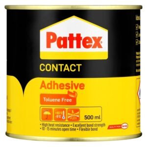 Pattex Contact Adhesive Light Yellow 500 ml â€” Builders Store SA