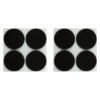 Perma 8 x Self Adhesive Felt Scratch Protector Pads Black 32 â€” Builders Store SA