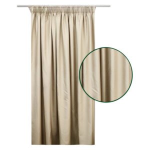 Plain Weave Curtain Cappuccino 2300 x 2180 mm â€” Builders Store SA