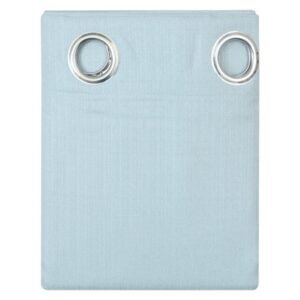 Plain Weave Eyelet Curtain Duck Egg 2300 x 2230 mm â€” Builders Store SA