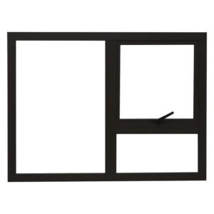 Prestige Top Hung 1v Aluminium Window Bronze 1200 x 900mm Prestige Top Hung 1v Aluminium Window Bronze 1200 x 900mm — Builders Store SA