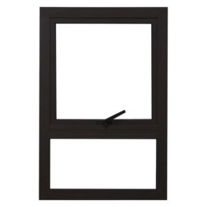 Prestige Top Hung 1v Aluminium Window Bronze 600 x 900mm â€” Builders Store SA
