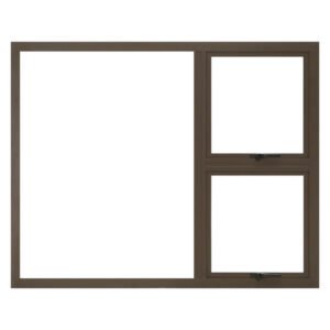 Prestige Top Hung 2v Aluminium Window Bronze 1500 x 1200mm Prestige Top Hung 2v Aluminium Window Bronze 1500 x 1200mm — Builders Store SA