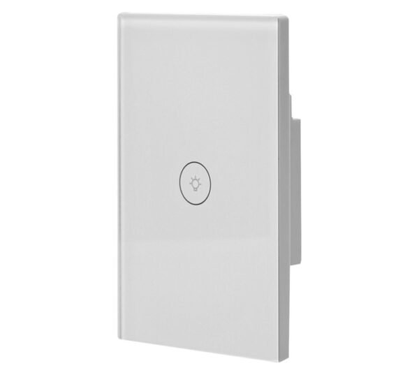 Qualitel 1Gang Smart WiFi Light Switch White 76 x 28 x 120m Qualitel 1Gang Smart WiFi Light Switch White 76 x 28 x 120m — Builders Store SA