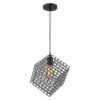 Radiant JC155BL Grid Square Pendant Light Black 330 x 330 x â€” Builders Store SA