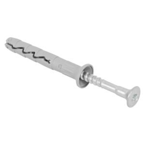 Rawlplug 50 x Hammer in Plugs and CSK Screws Silver 6 x 60 m Rawlplug 50 x Hammer in Plugs and CSK Screws Silver 6 x 60 m — Builders Store SA