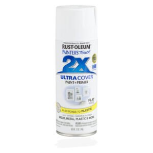RustOleum Spray Paint Stops Rust Enamel Flat White 340 g â€” Builders Store SA
