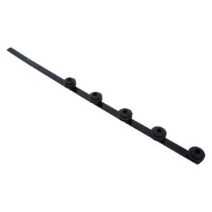 SMK 5 Line Straight Bracket Black â€” Builders Store SA