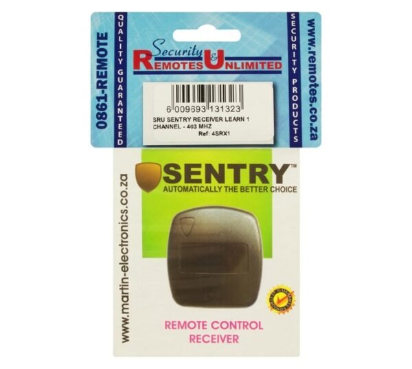 SMK Learning 403 Sentry Receiver Black SMK Learning 403 Sentry Receiver Black — Builders Store SA
