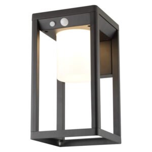 Solar Flair Cylindrical Wall Mount Outdoor Light EnergyEffic â€” Builders Store SA