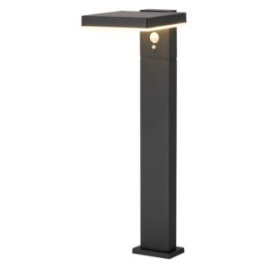Solar Flair Outdoor Round Bollard Light with PIR Sensor Ener Solar Flair Outdoor Round Bollard Light with PIR Sensor Ener — Builders Store SA