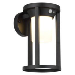 Solar Flair Outdoor Square Bollard Light with PIR Sensor Ene Solar Flair Outdoor Square Bollard Light with PIR Sensor Ene — Builders Store SA