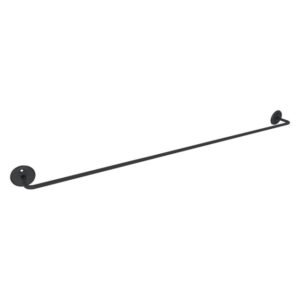 Steelcraft Classic Single Towel Rail Matte Black 900 mm Steelcraft Classic Single Towel Rail Matte Black 900 mm — Builders Store SA