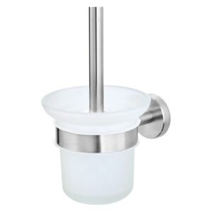 Steelcraft Coral Toilet Brush and Holder Steelcraft Coral Toilet Brush and Holder — Builders Store SA