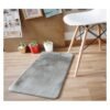 Stefano and Co Sonya Faux Fur Rug Grey 1600 x 2300 x 40 mm â€” Builders Store SA