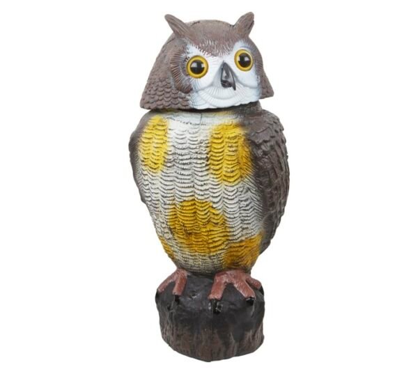 STV Wind Action Owl Decoy Garden Bird Repeller Scarer 400 mm STV Wind Action Owl Decoy Garden Bird Repeller Scarer 400 mm — Builders Store SA