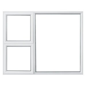 Swartland Kenzo Aluminium Top Hung Window White 1490 x 1190 Swartland Kenzo Aluminium Top Hung Window White 1490 x 1190 — Builders Store SA